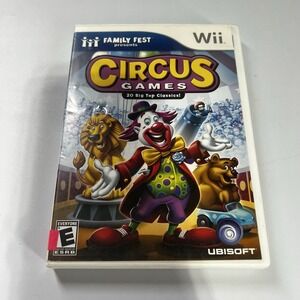 Family Fest Presents: Circus Games - Nintendo  Wii Game Excellent Condition